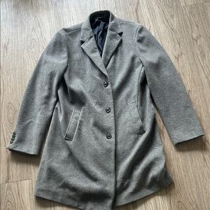 Tommy Hilfiger Gray Pea Coat for Men